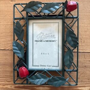 Metal Apple Garden Teacher Gift Dennis Easy Photo Picture Frame Dimensional